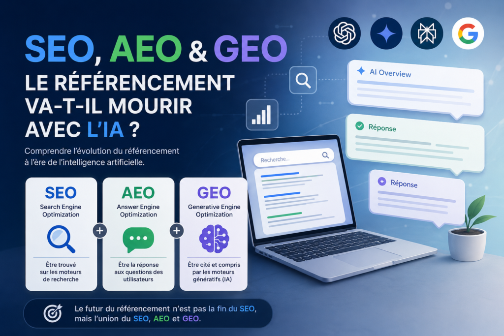 SEO AEO et GEO