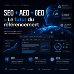 SEO AEO GEO et intelligence artificielle