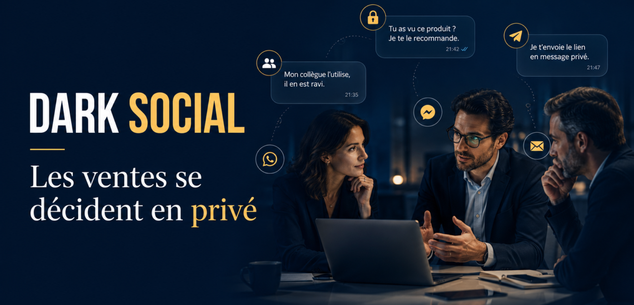 Le Dark Social : pourquoi vos ventes se décident de plus en plus dans les conversations privées