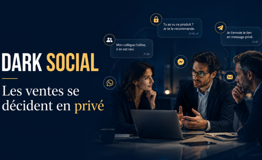 Le Dark Social : pourquoi vos ventes se décident de plus en plus dans les conversations privées 1 Le Dark Social : pourquoi vos ventes se décident de plus en plus dans les conversations privées