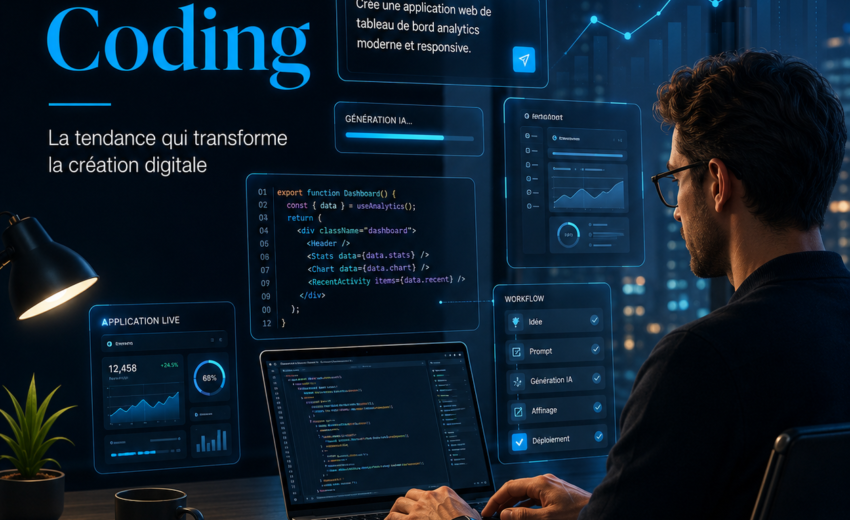 Vibe Coding : la tendance IA qui transforme la création digitale 1 Vibe Coding : la tendance IA qui transforme la création digitale